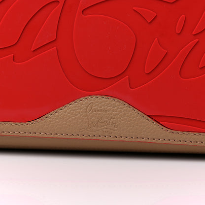 Christian Louboutin Calfskin Empire Large Cabarock Spikes Tote Fennec 10 of 11