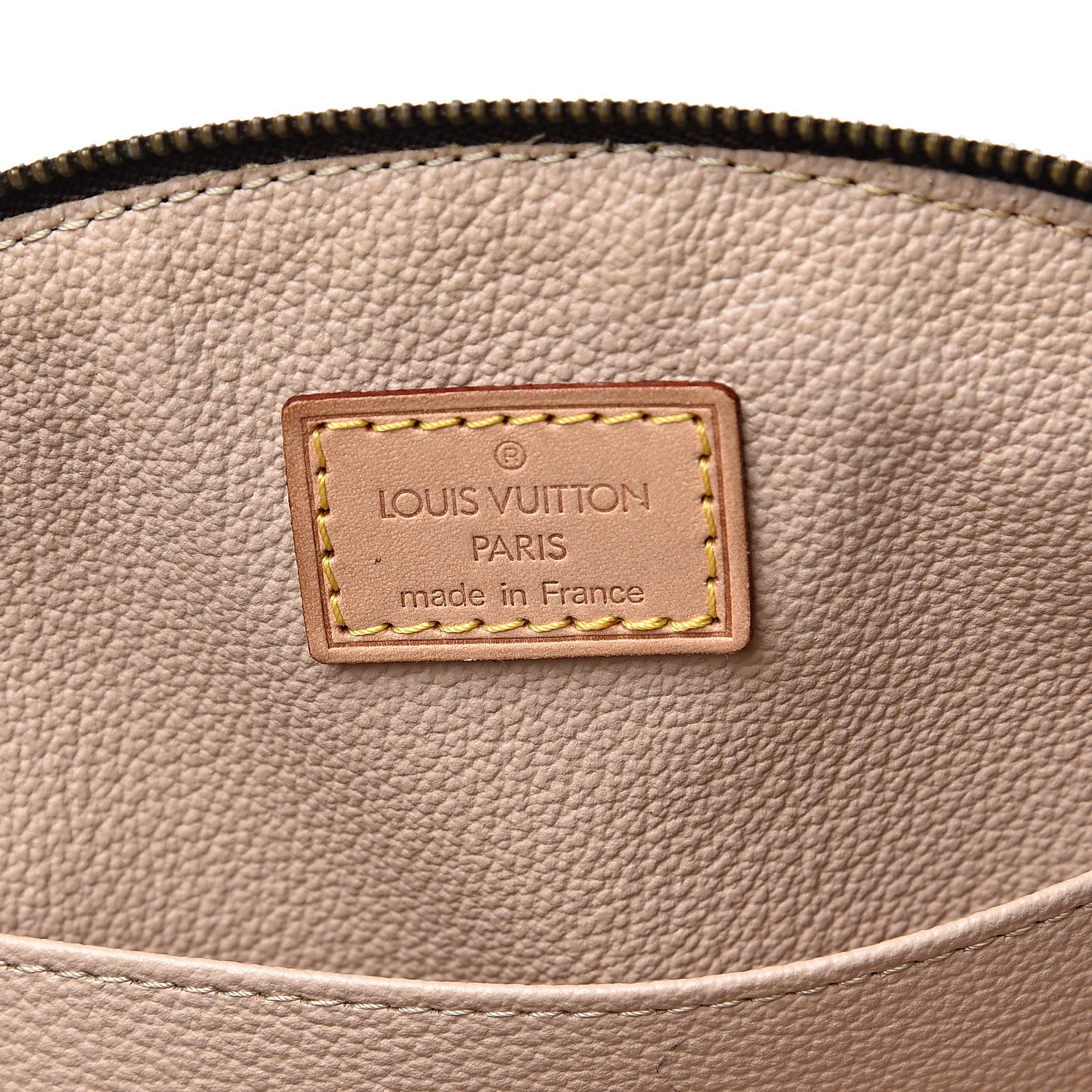Louis Vuitton Monogram Trousse Demi Ronde 5 of 11