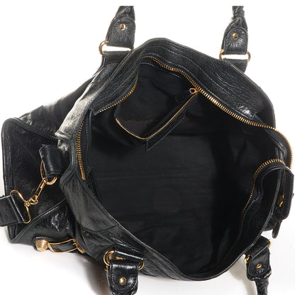 Balenciaga Chevre Giant 21 Gold Hardware Part Time Black 5 of 14