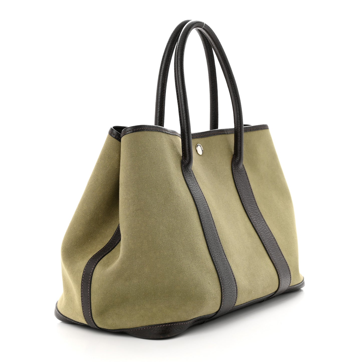 Buffle Skipper Toile Garden Party 36 MM Tote Olive