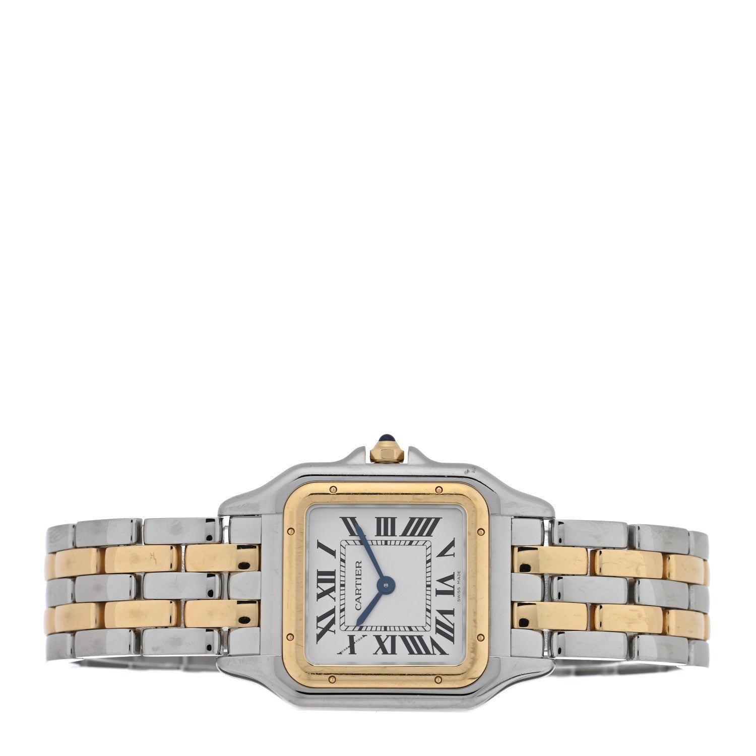 Cartier Stainless Steel 18K Yellow Gold 27mm Panthere Quartz Watch 2 of 5