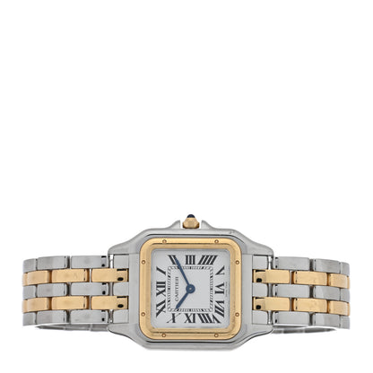 Cartier Stainless Steel 18K Yellow Gold 27mm Panthere Quartz Watch 2 of 5