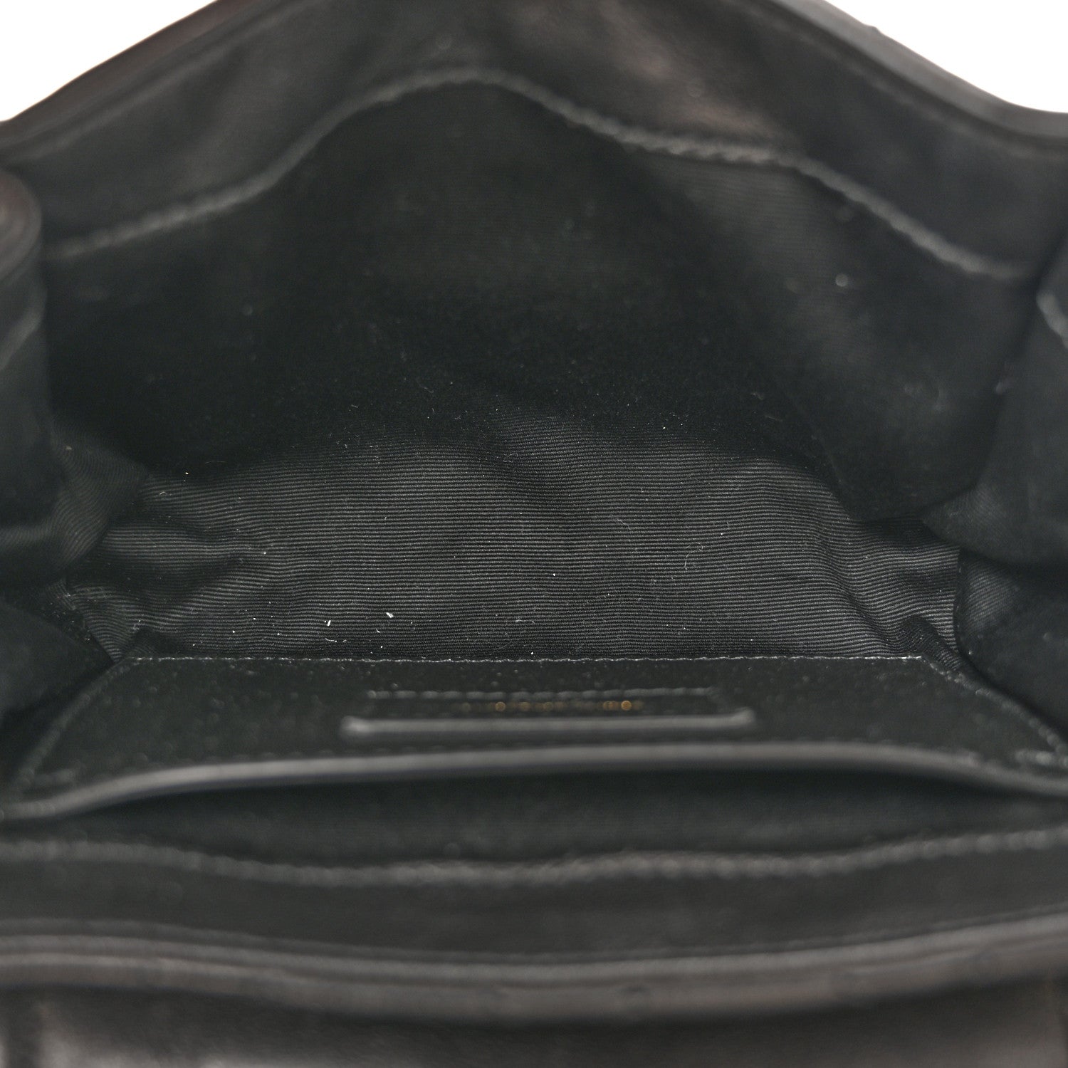 Saint Laurent Lambskin Quilted Monogram Mini Nolita Black 5 of 10