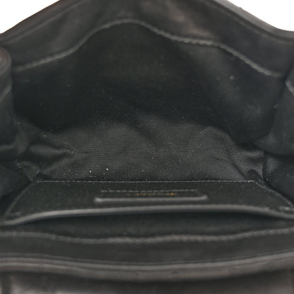 Saint Laurent Lambskin Quilted Monogram Mini Nolita Black 5 of 10