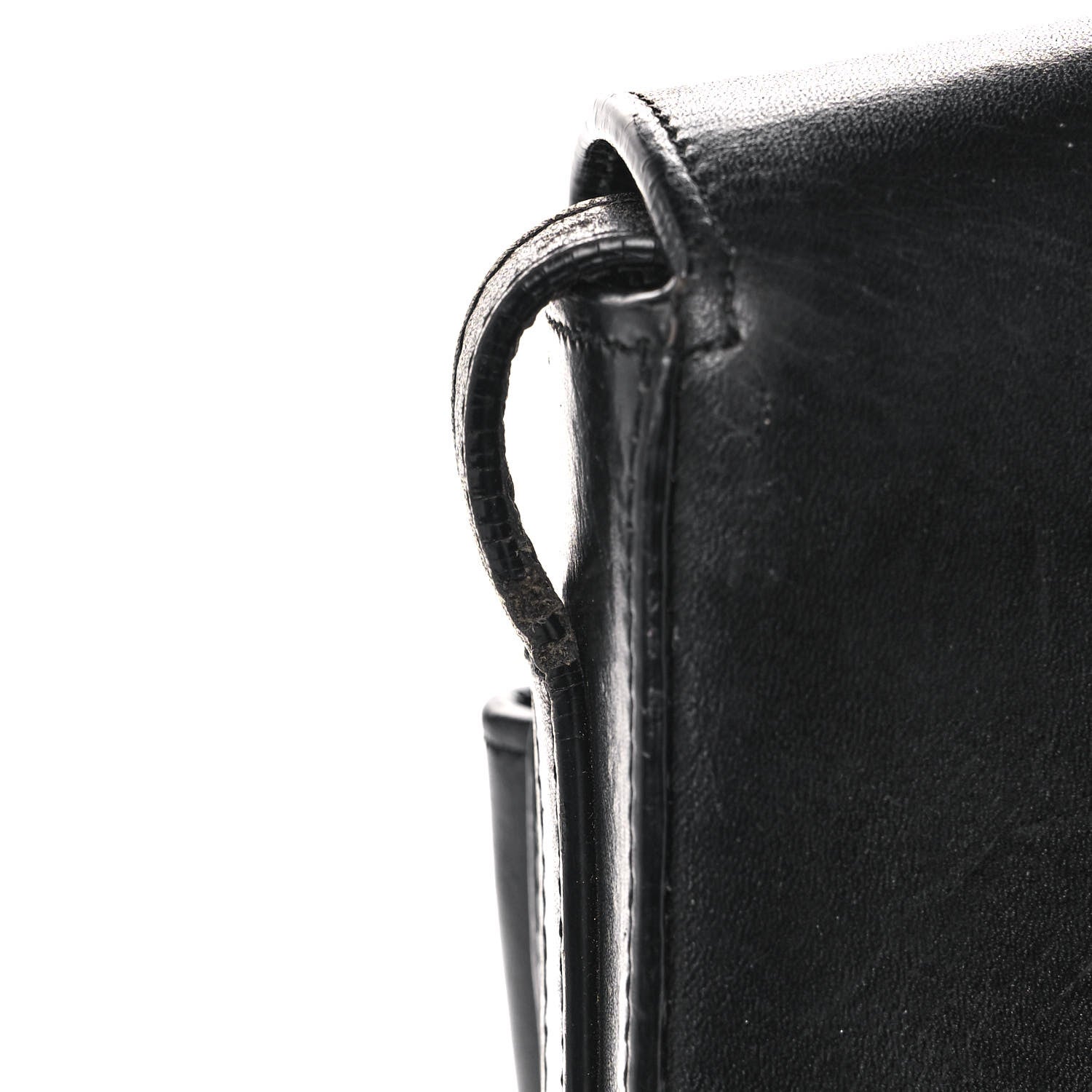 Mansur Gavriel Calfskin Saddle Crossbody Bag Black 14 of 18