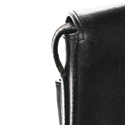 Mansur Gavriel Calfskin Saddle Crossbody Bag Black 14 of 18