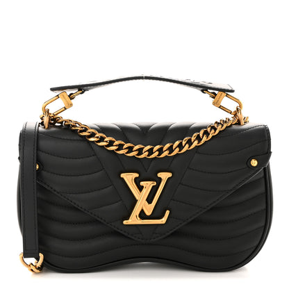 Louis Vuitton Calfskin New Wave Chain PM Black 1 of 11