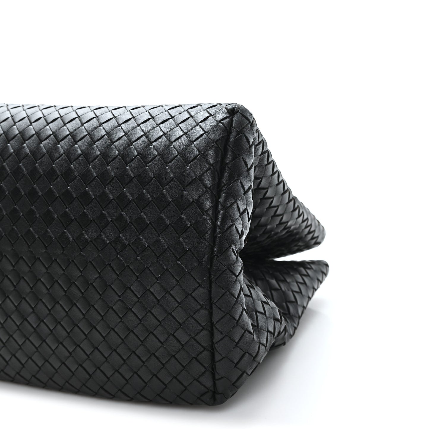 Nappa Intrecciato Milano Tote Black