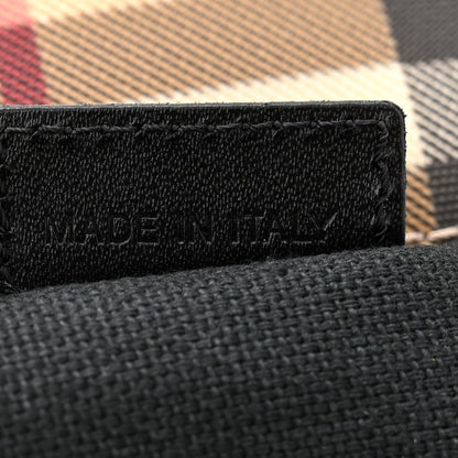 Burberry House Check Large Pochette Black 7 of 10