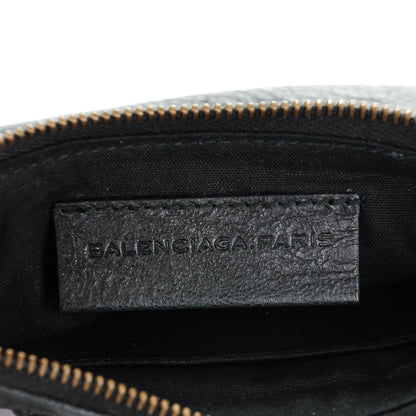 Balenciaga Agneau Classic Hardware M Porte-Monnaie Coin Purse Black 6 of 7