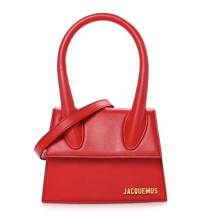 Jacquemus Smooth Calfskin Le Chiquito Moyen Red 1 of 9