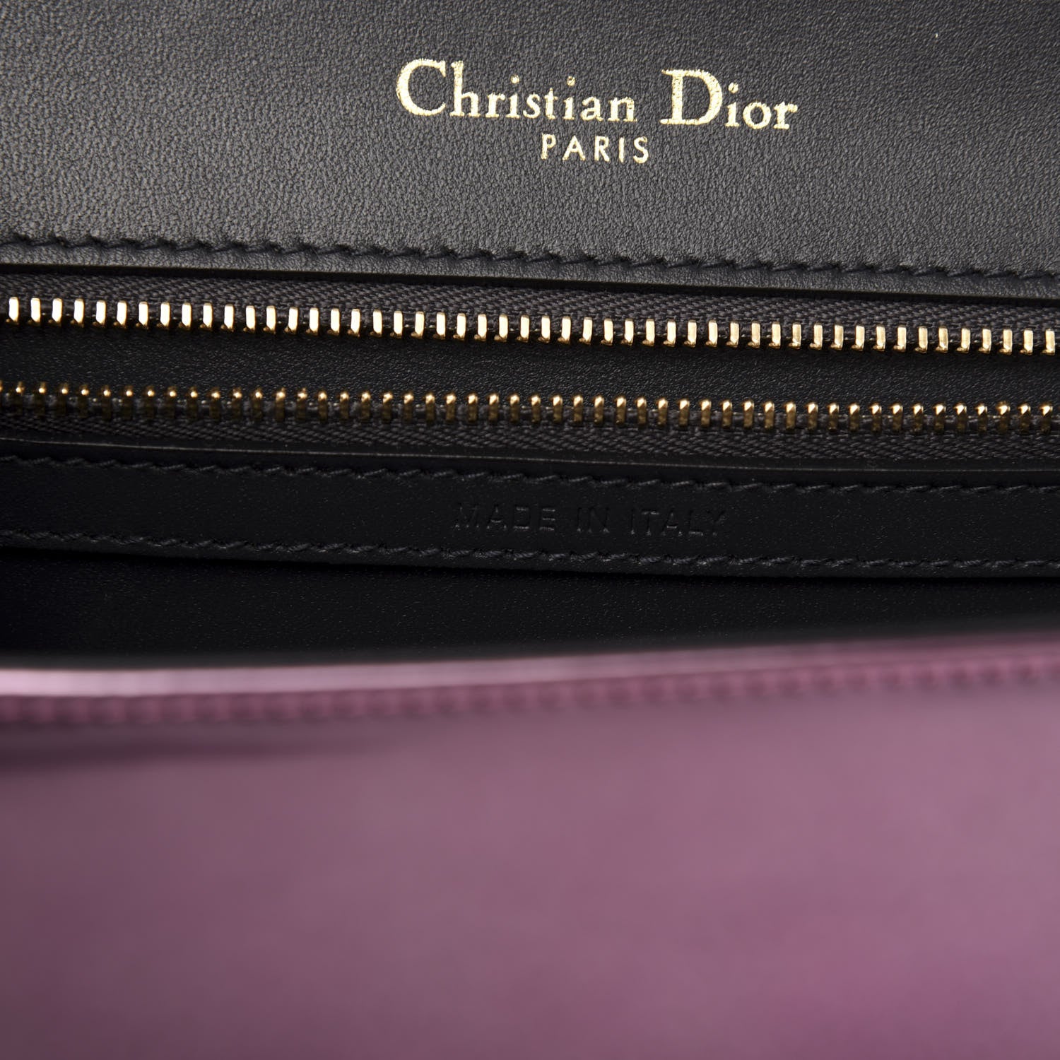 Christian Dior Metallic Patent Micro-Cannage Medium Diorama Flap Bag Pink 9 of 10