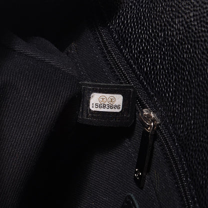 Chanel Caviar Timeless Medium Flap Black 9 of 9