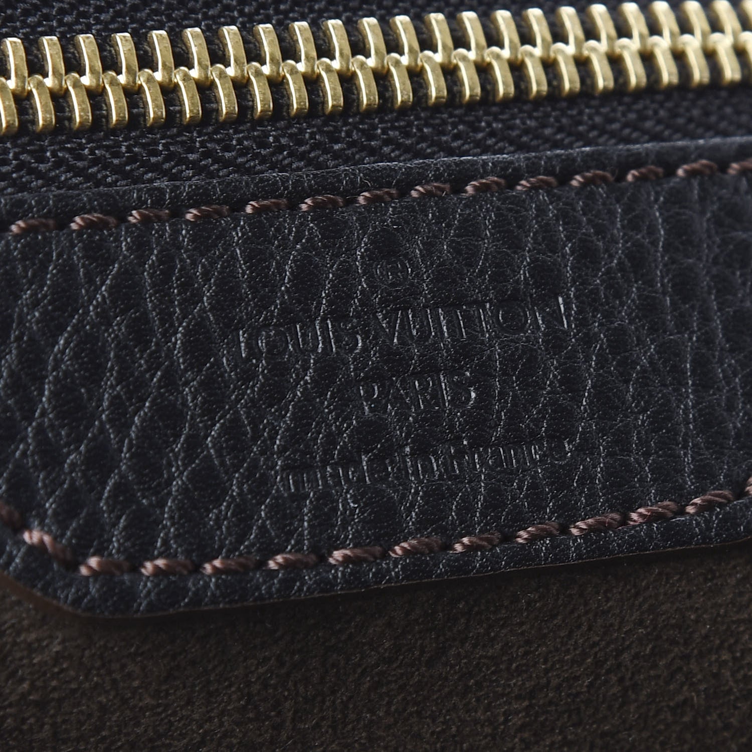 Louis Vuitton Mahina L Black 8 of 8