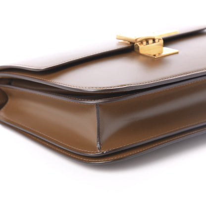 Celine Box Calfskin Medium Classic Box Flap Bag Camel 6 of 10