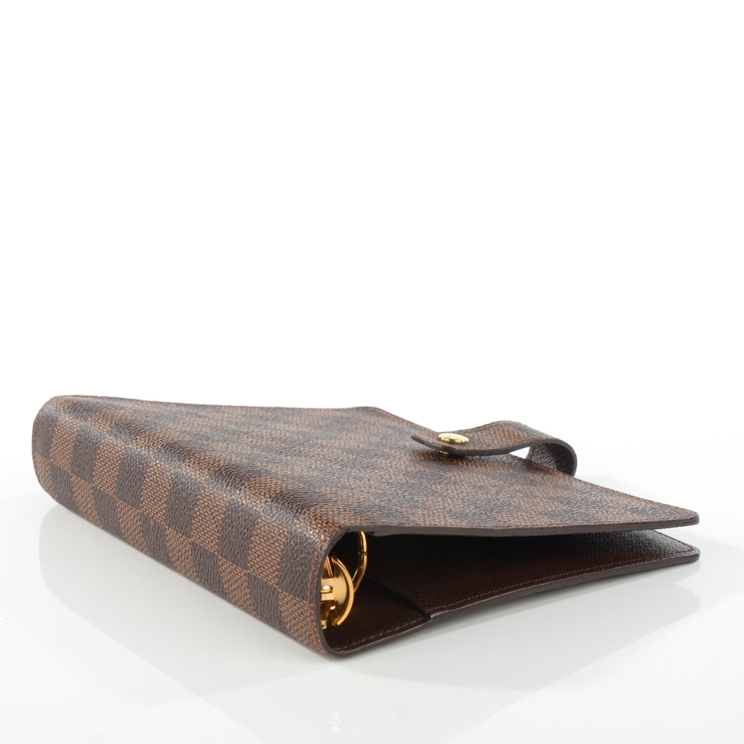 Louis Vuitton Damier Ebene Medium Ring Agenda Cover 4 of 7