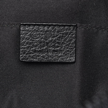 Gucci Nylon Monogram Fanny Pack Belt Bag Black 6 of 10