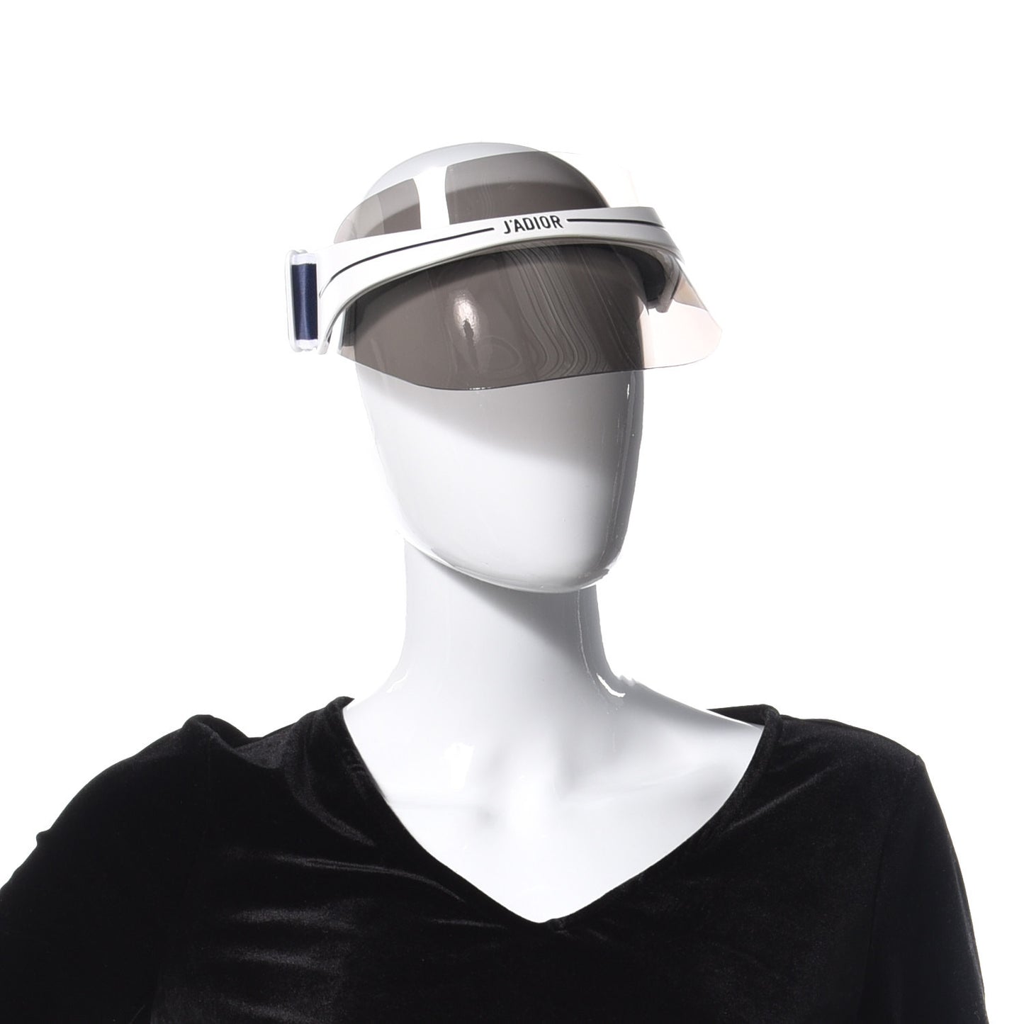 Mirrored DiorClub1 Sun Visor Navy