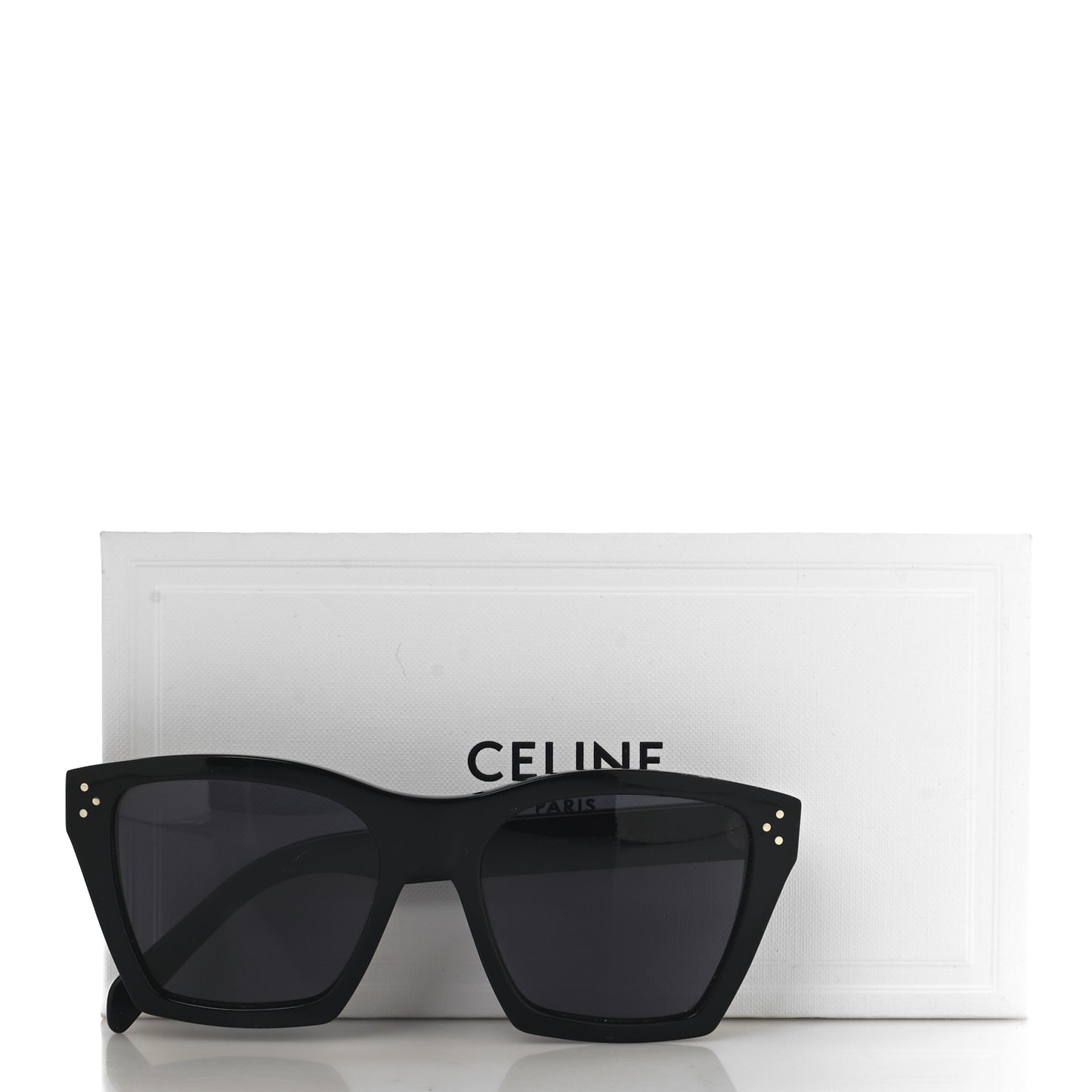 Acetate Square Sunglasses CL40090I Black