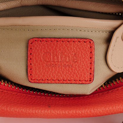 Chloe Calfskin Small Paraty Coral Pop 6 of 9