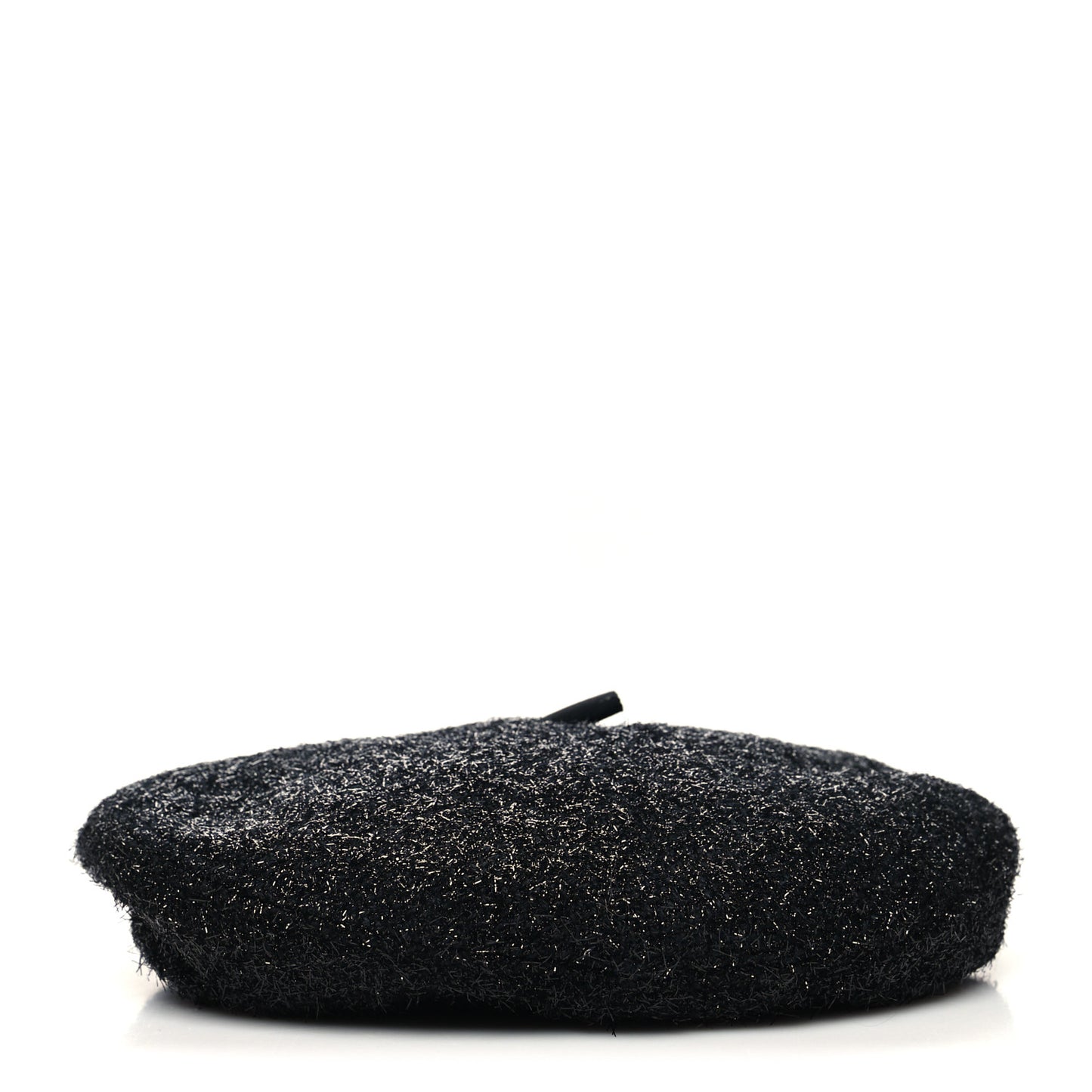 Cotton Metallic CC Beret M Black