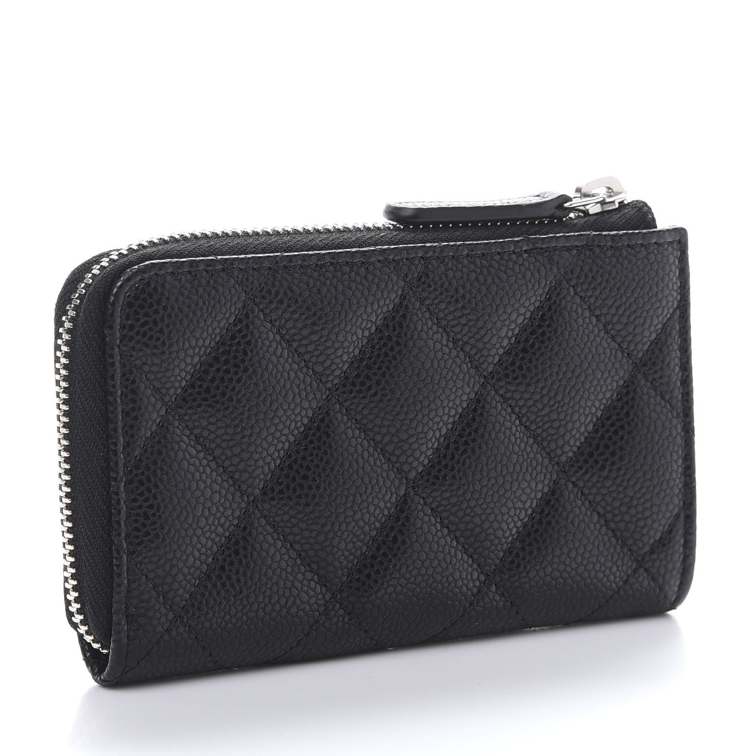 Chanel Caviar Quilted Key Holder Case Black 4 of 11