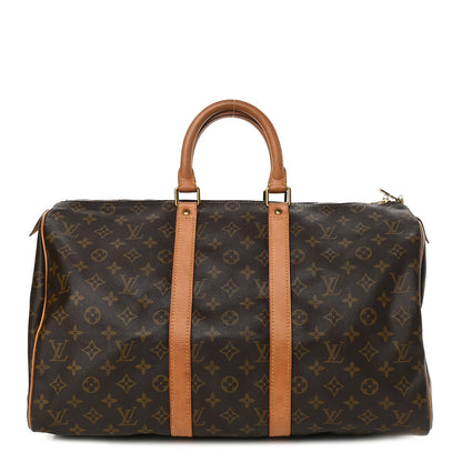 Louis Vuitton Monogram Keepall 45 1 of 9