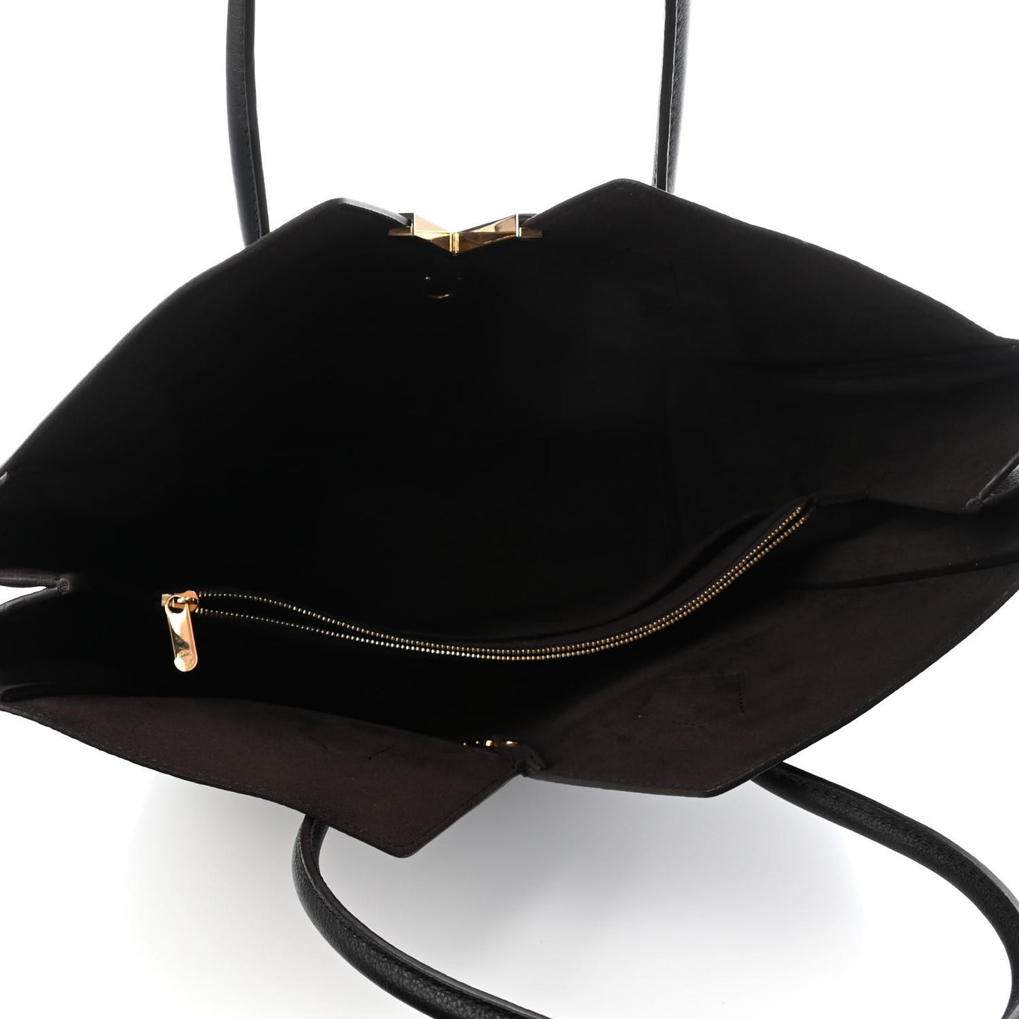 Calfskin Monogram Kimono Tote Black