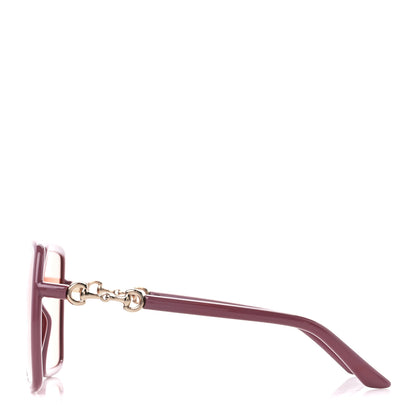 Gucci Horsebit Square Frame Sunglasses GG0890S Pink 3 of 8