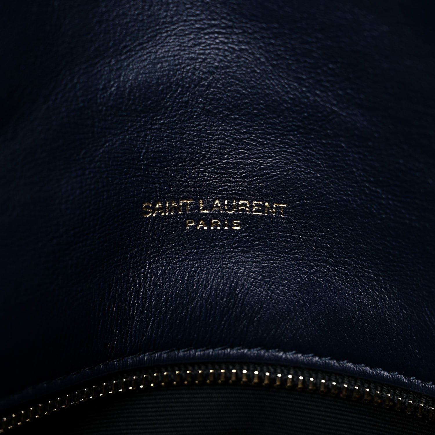 Saint Laurent Canvas Quilted Small Loulou Puffer Monogram Chain Satchel Marine 6 of 12