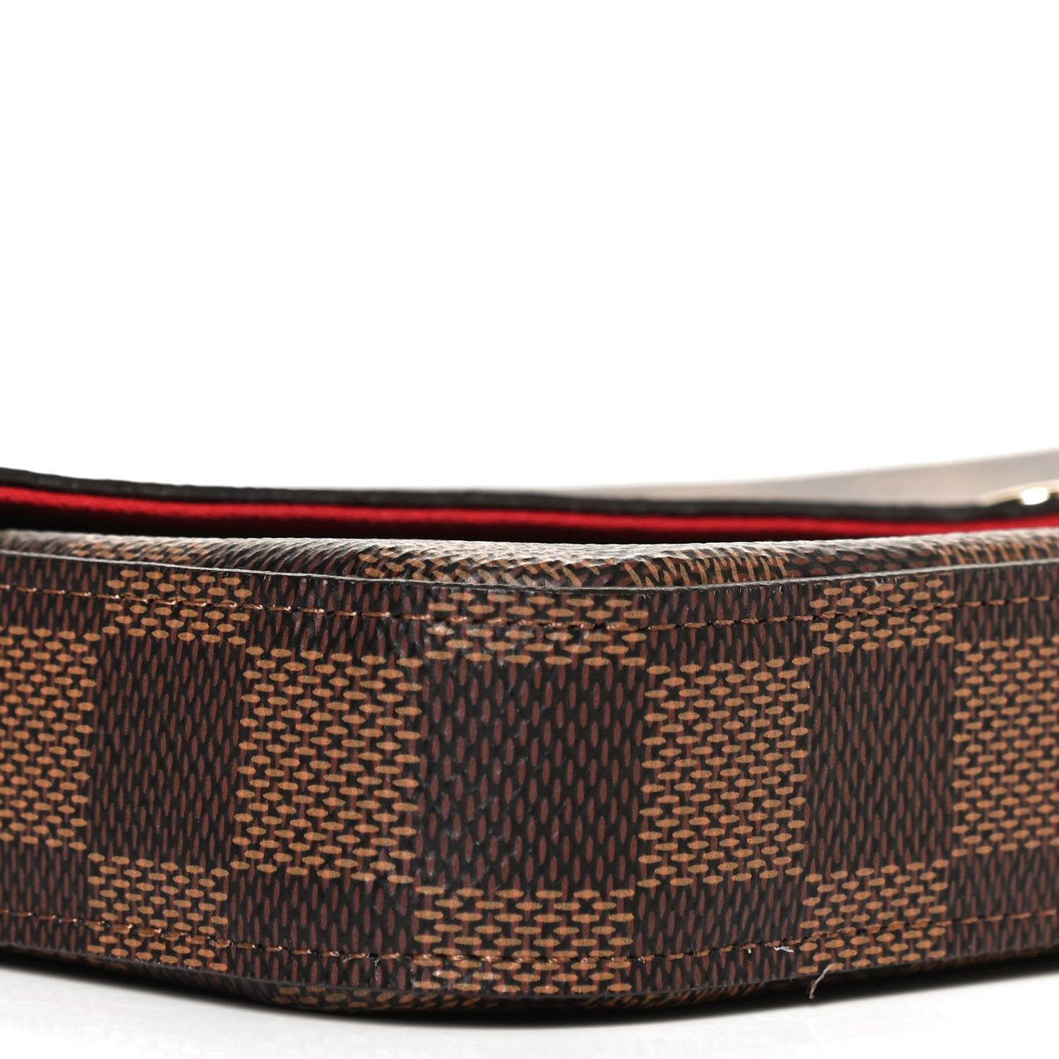 Louis Vuitton Damier Ebene Pochette Felicie Chain Wallet 9 of 11
