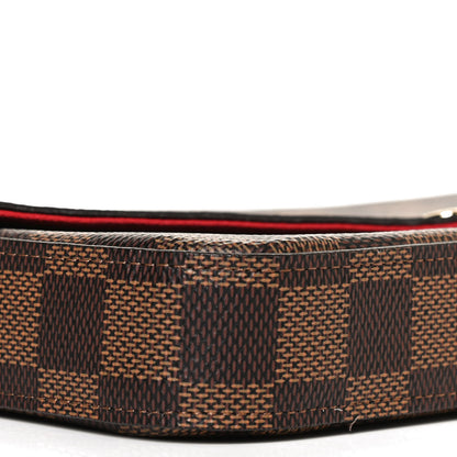 Louis Vuitton Damier Ebene Pochette Felicie Chain Wallet 9 of 11