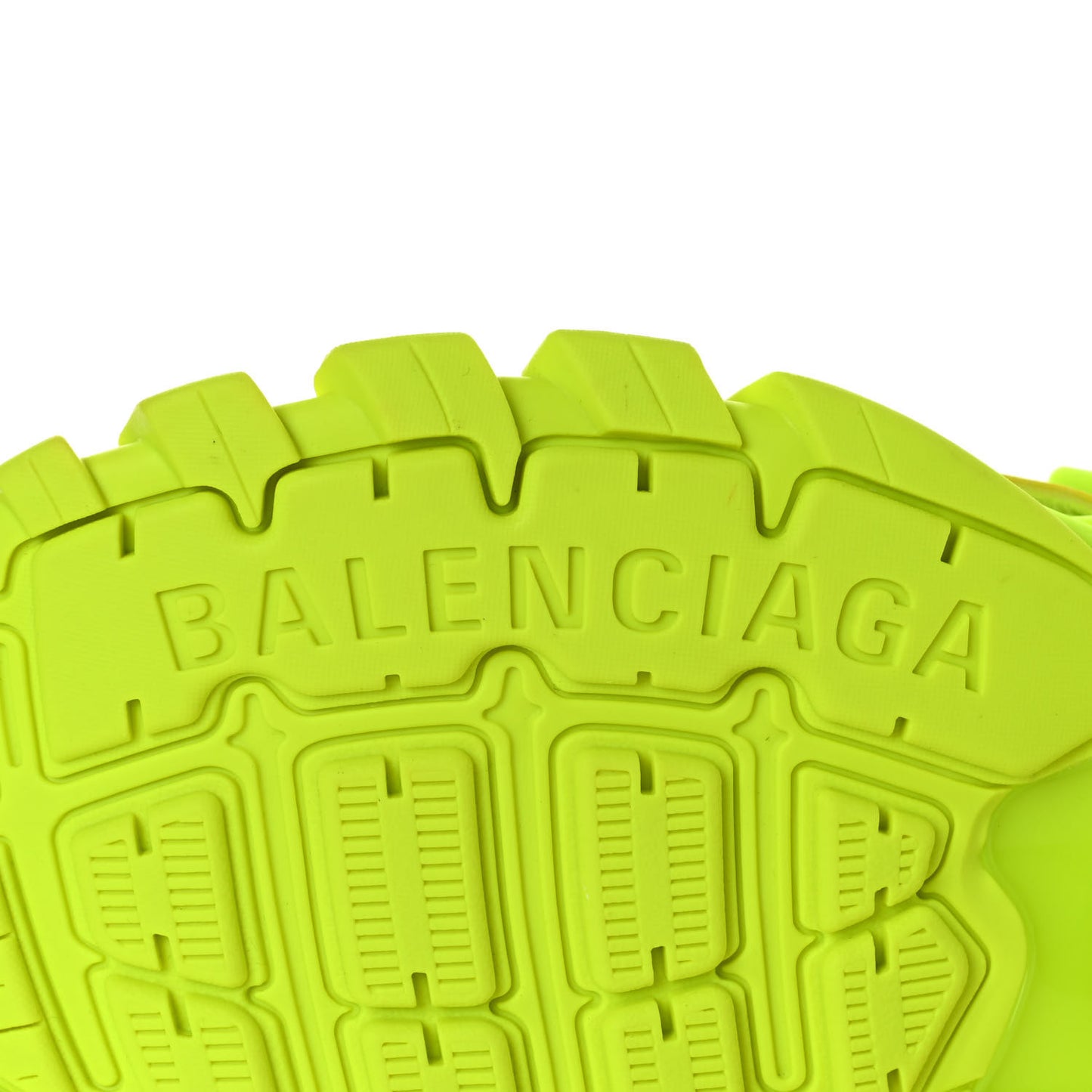 Rubber Mesh Monocolor Mens Track.2 Open Sneakers 44 Fluo Yellow