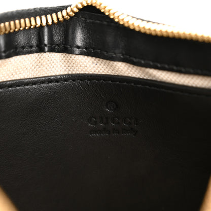 Gucci Calfskin GG Matelasse Chain Handbag Black Natural 6 of 13