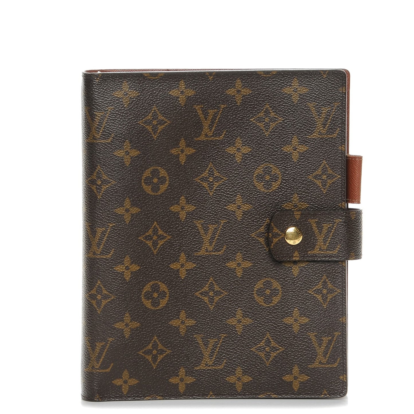 Monogram Large Ring Agenda Cover