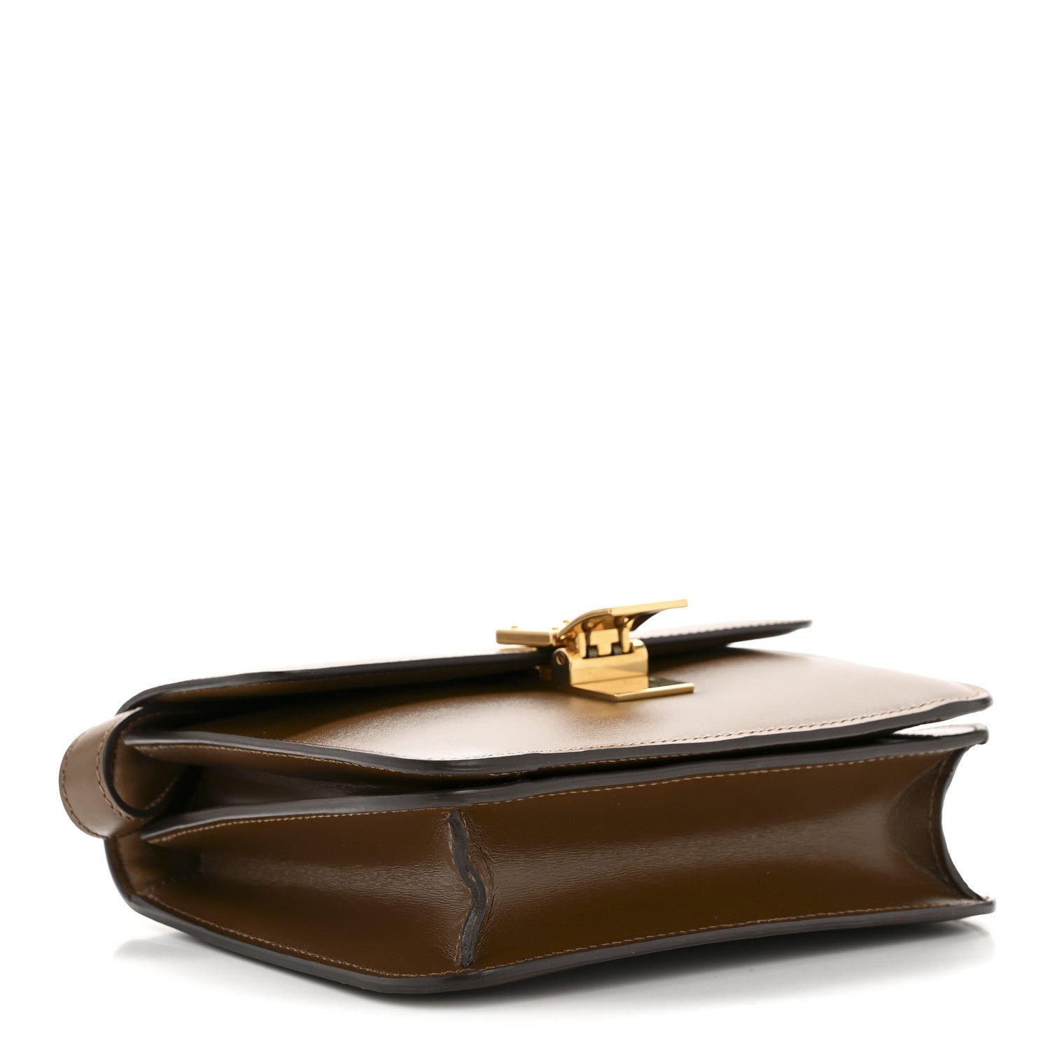 Celine Smooth Calfskin Small Classic Box Flap Bag Camel 4 of 14