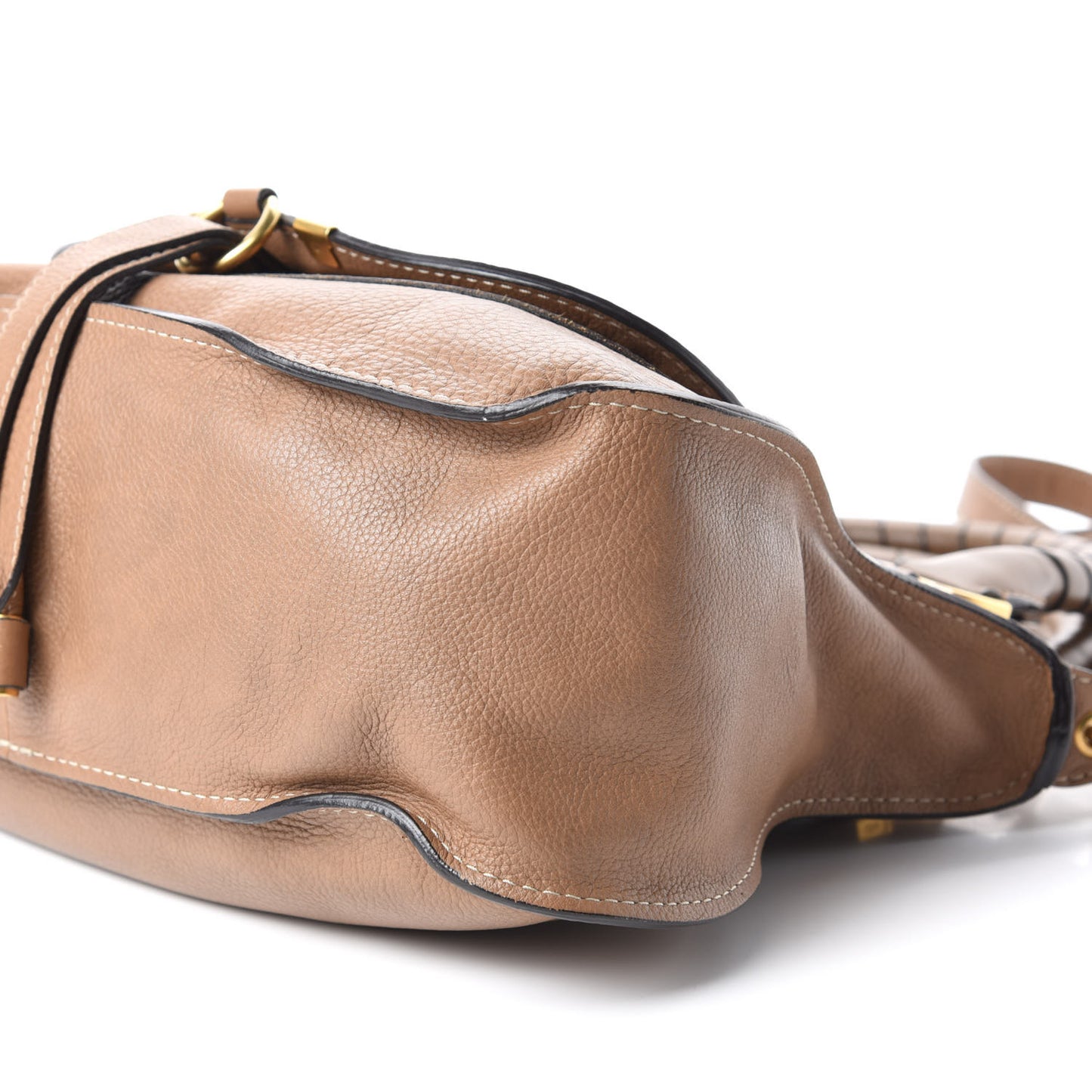 Calfskin Medium Marcie Satchel Nut