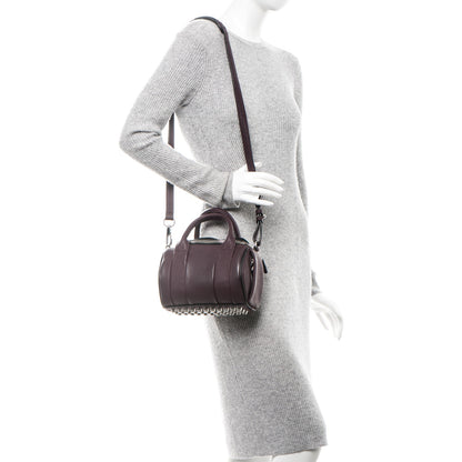 Alexander Wang Pebbled Calfskin Mini Rockie Matte Oxblood 2 of 8