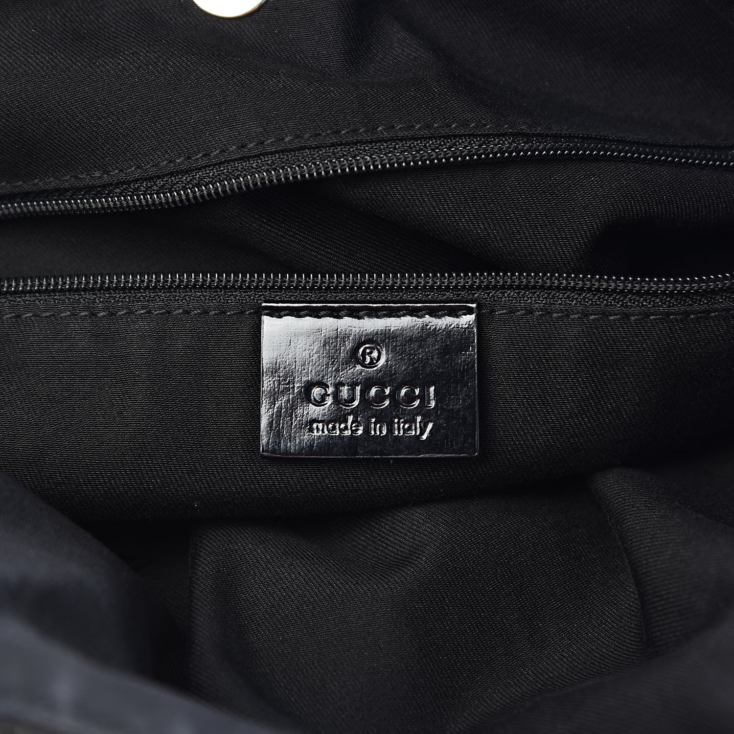 Gucci Monogram Full Moon Tote Black 6 of 27