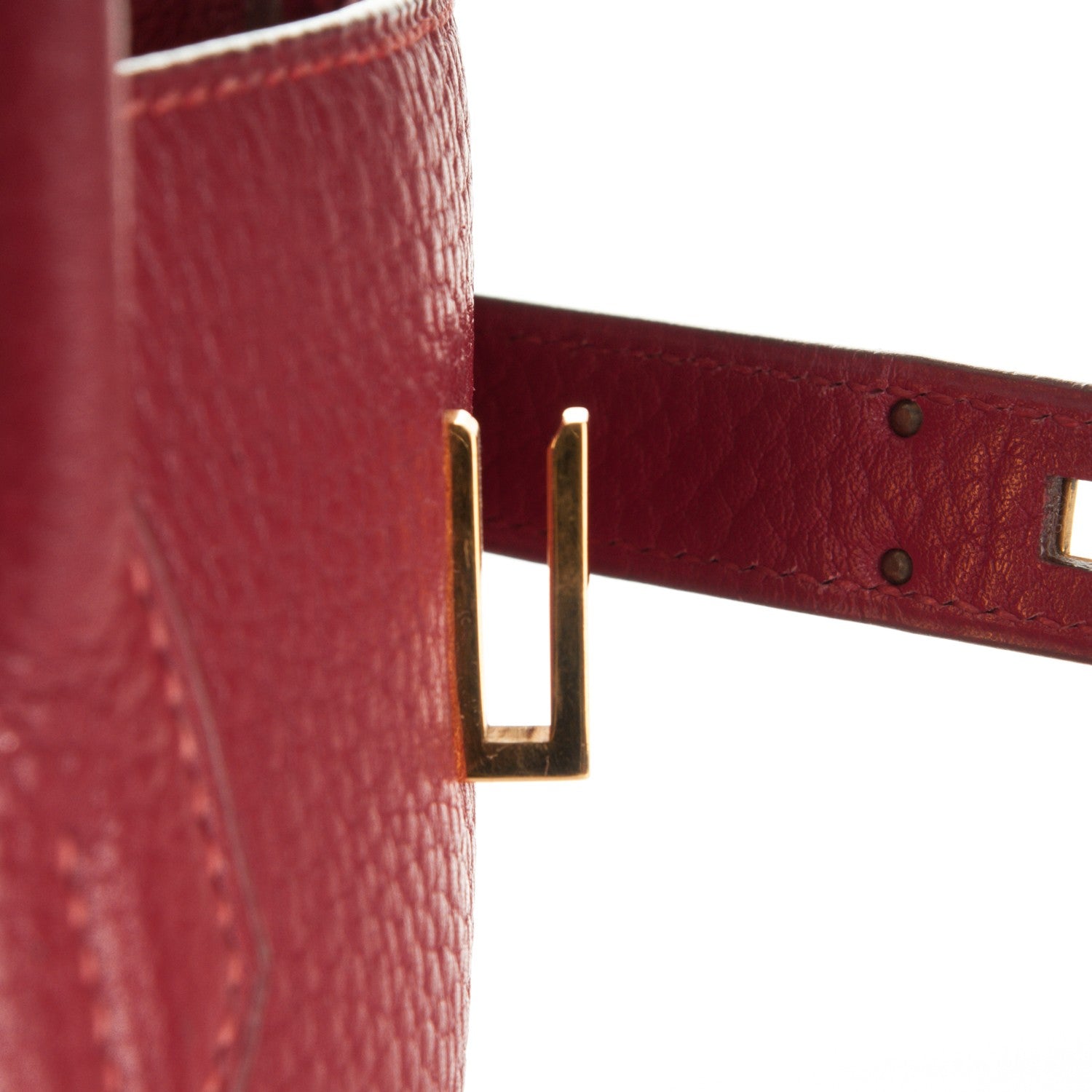Hermes Ardennes Birkin 40 Rouge Vif 18 of 30