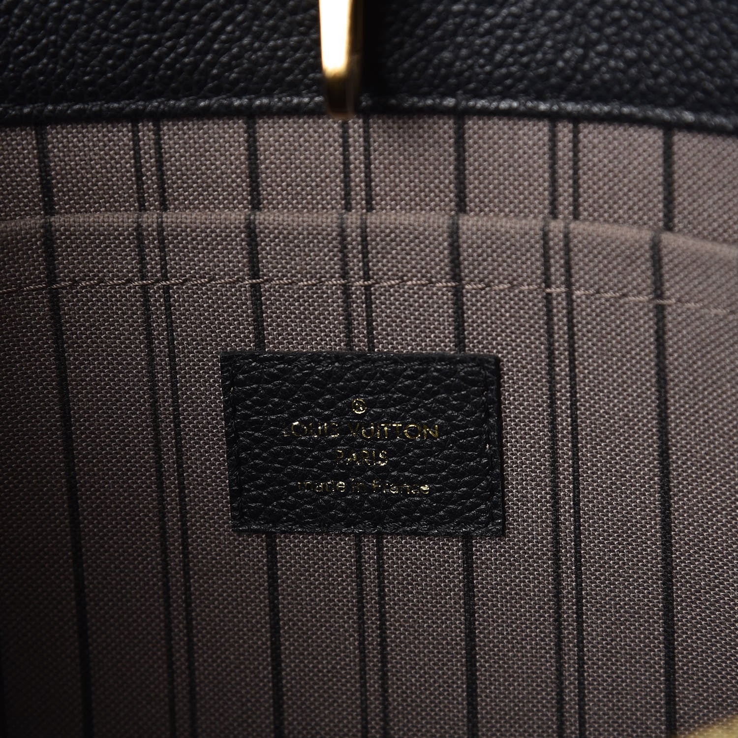 Louis Vuitton Empreinte Montaigne GM Black 6 of 6