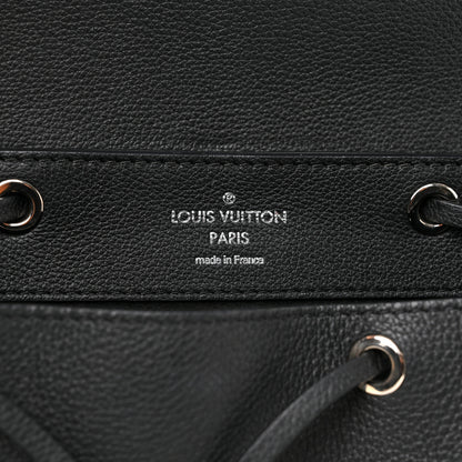 Louis Vuitton Calfskin Lockme Backpack Black 6 of 10