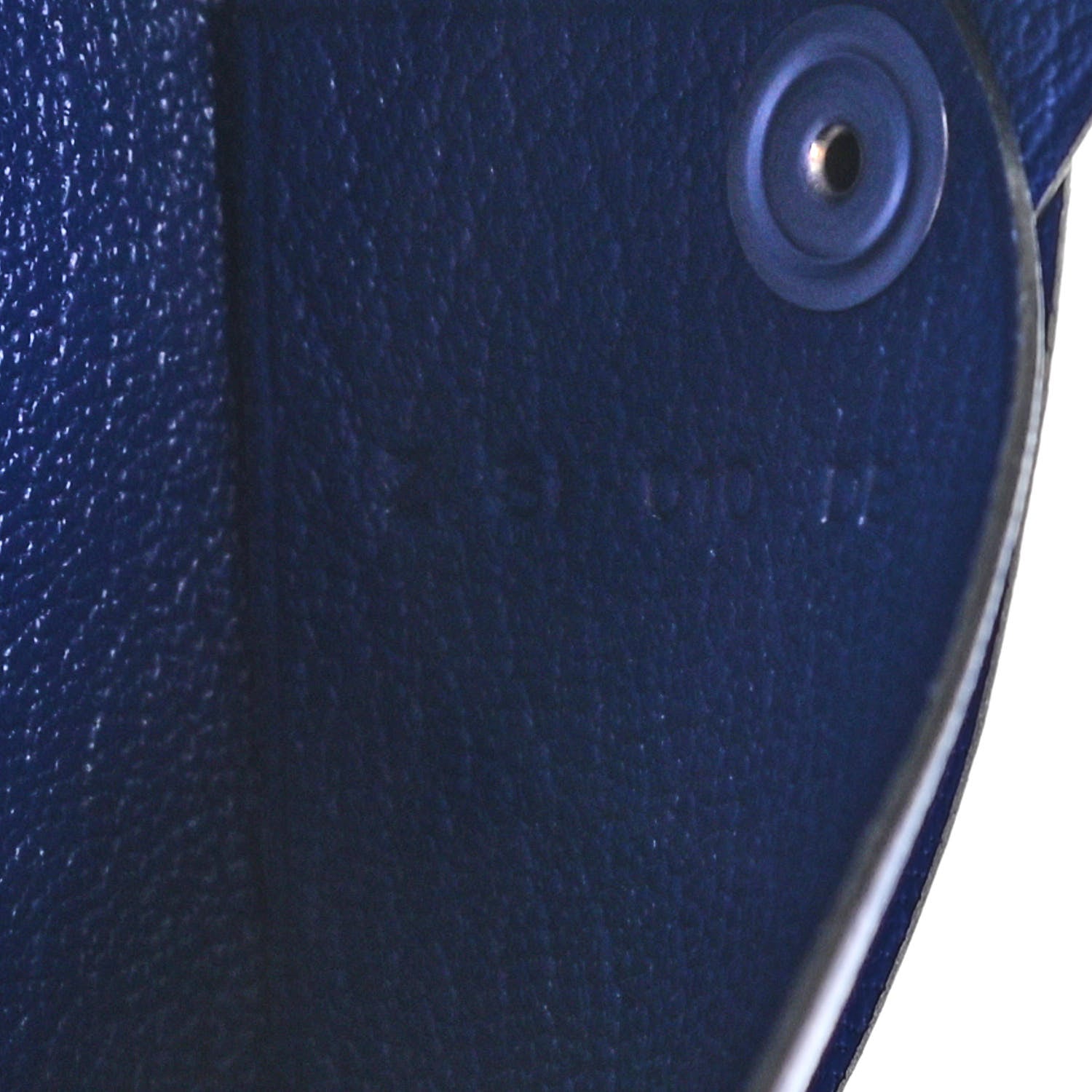 Hermes Chevre Mysore Calvi Card Case Bleu Electrique 8 of 9