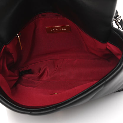 Chanel Goatskin Quilted Medium Chanel 19 Flap Black 5 of 14
