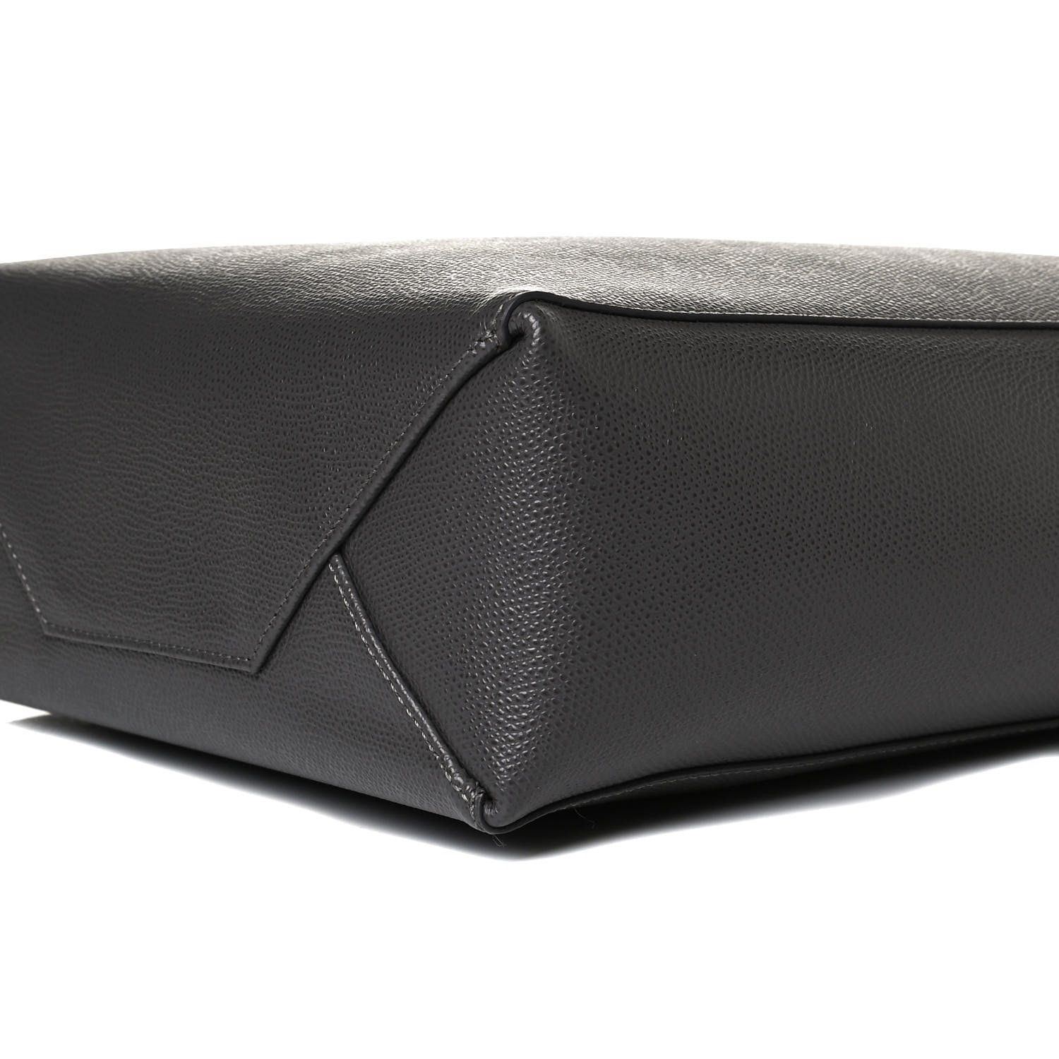 Celine Grained Calfskin Small Vertical Cabas Black 10 of 13