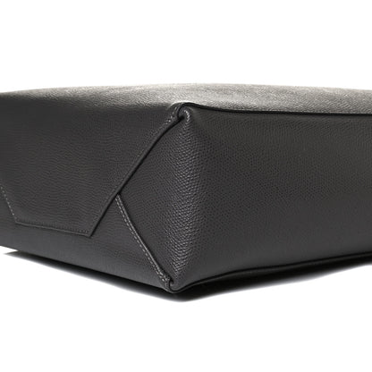 Celine Grained Calfskin Small Vertical Cabas Black 10 of 13