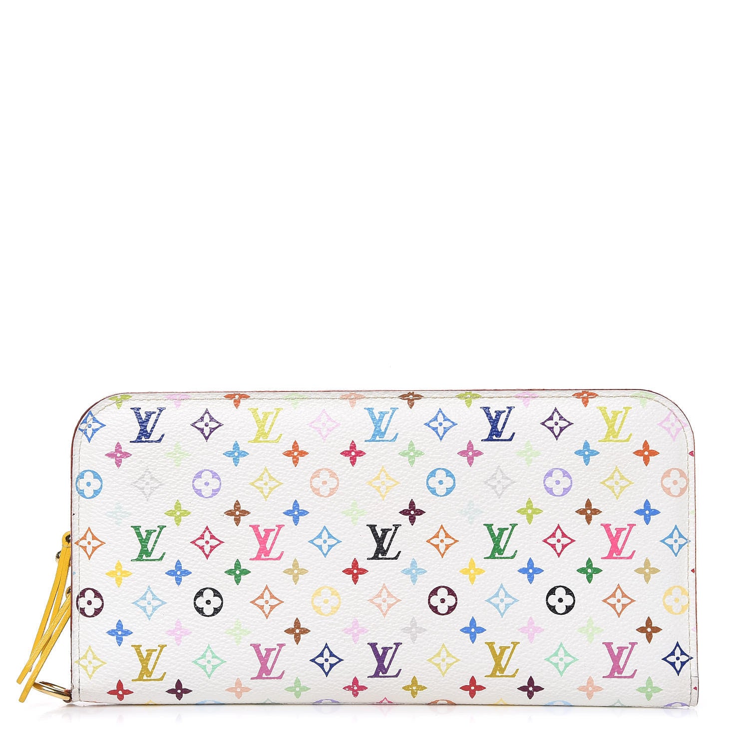 Louis Vuitton Monogram Multicolor Insolite Wallet White Citron 1 of 12