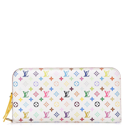 Louis Vuitton Monogram Multicolor Insolite Wallet White Citron 1 of 12