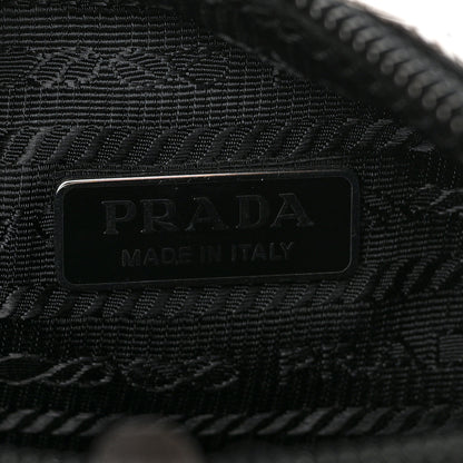 Prada Sequin Mini Re-Edition 2000 Bag Black 6 of 8