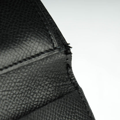 Hermes Epsom Medium Kelly Wallet Black 8 of 9